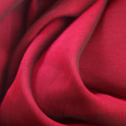 Red shot black chiffon